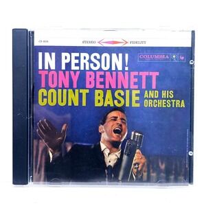 Tony Bennett Count Basie In Person! CD Jazz Vocal‎ Big Band 2013 Columbia 8104